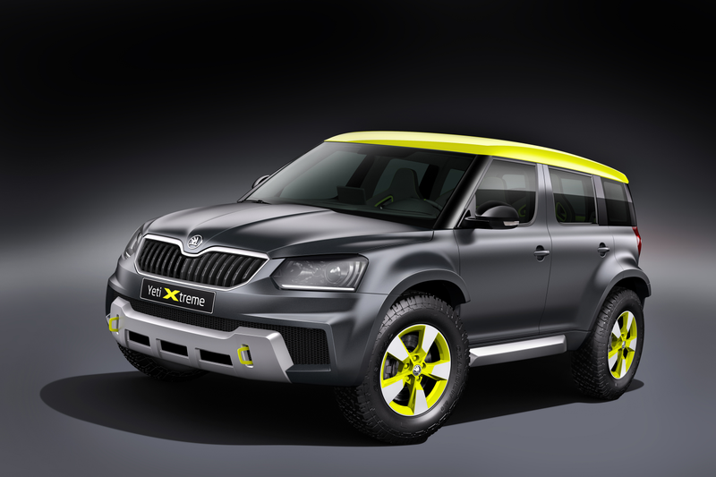 Illustration for article titled Skoda Yeti Xtreme Brings Much-Needed Badassity To Micro SUVs